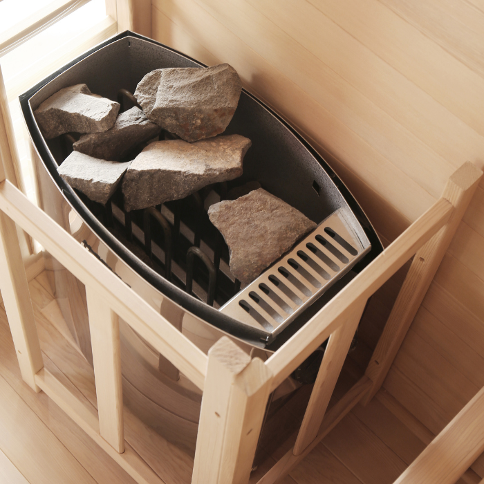 סאונת Neptune 2P מבית Holl’s מציעה חוויית סאונה פינית מסורתית קומפקטית אמיתית. כוללת תנור Harvia Vega3.5kW, 20 ק"ג אבני בזלת, ועיצוב עץ אשוח קנדי איכותי. לפרטים נוספים כנסו ל-STORENET אתר היבואן