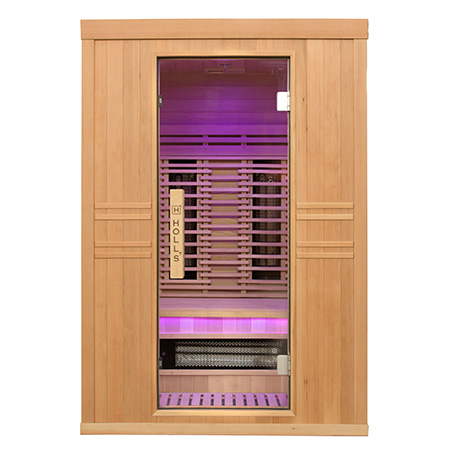 סאונת Purewave מבית Holl's היא סאונת אינפרא אדום יוקרתית המשלבת חימום קוורץ ומגנזיום, תאורת LED כרומותרפית ב-7 צבעים, ודלת זכוכית מחוסמת. מתאימה ל-2 עד 4 אנשים. להשיג באתר STORENET. סאונת אינפרא אדום, סאונה ביתית, סאונה ל-2 אנשים, סאונה ל-4 אנשים, סאונה מעץ אשוח קנדי, תאורת כרומותרפיה, סאונה עם מערכת שמע, חימום קוורץ ומגנזיום, Holl's, STORENET.