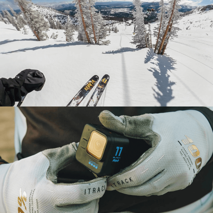 מצלמת GoPro HERO11 Black Mini בגוף קומפקטי וקשוח, עם תושבות מתקפלות לצילום זוויות ייחודיות, צילום וידאו באיכות 5.3K, ייצוב HyperSmooth, סוללת Enduro מובנית ועמידות מים – חוויית צילום אקסטרים מושלמת. לפרטים נוספים כנסו ל-STORENET אתר היבואן
