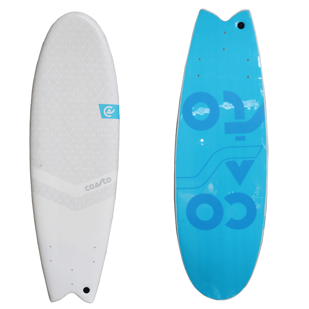 Softboard Coasto 5’10 – גלשן פיש לגלים רכים | Storenet