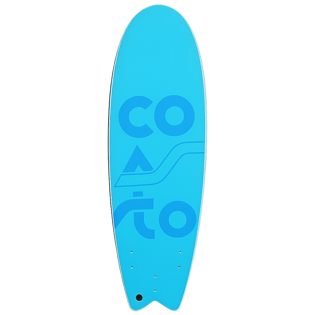 Softboard Coasto 5’10 – גלשן פיש לגלים רכים | Storenet